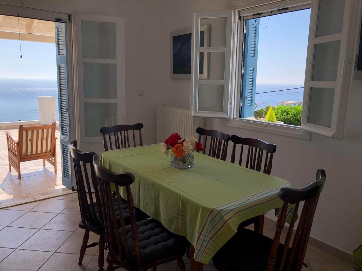 Bay View House Villa Megas Gialos - Nites Bagian luar foto