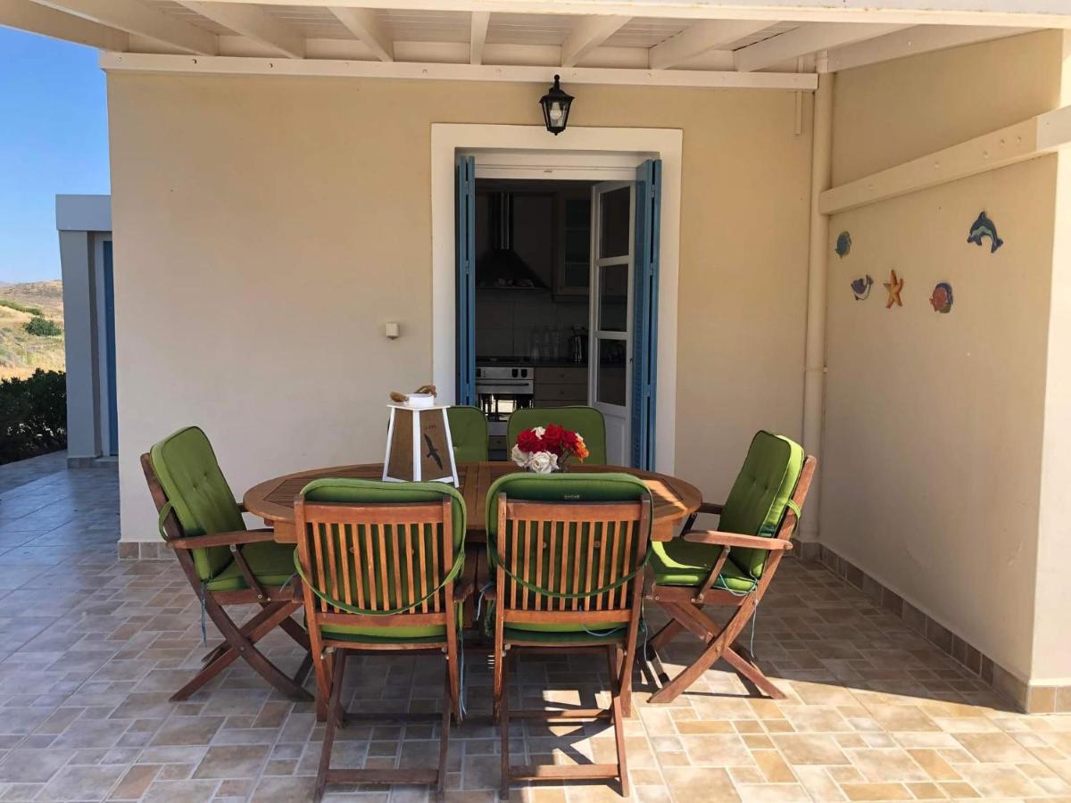 Bay View House Villa Megas Gialos - Nites Bagian luar foto