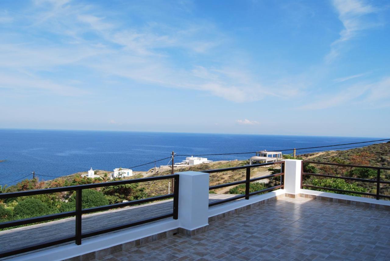 Bay View House Villa Megas Gialos - Nites Bagian luar foto