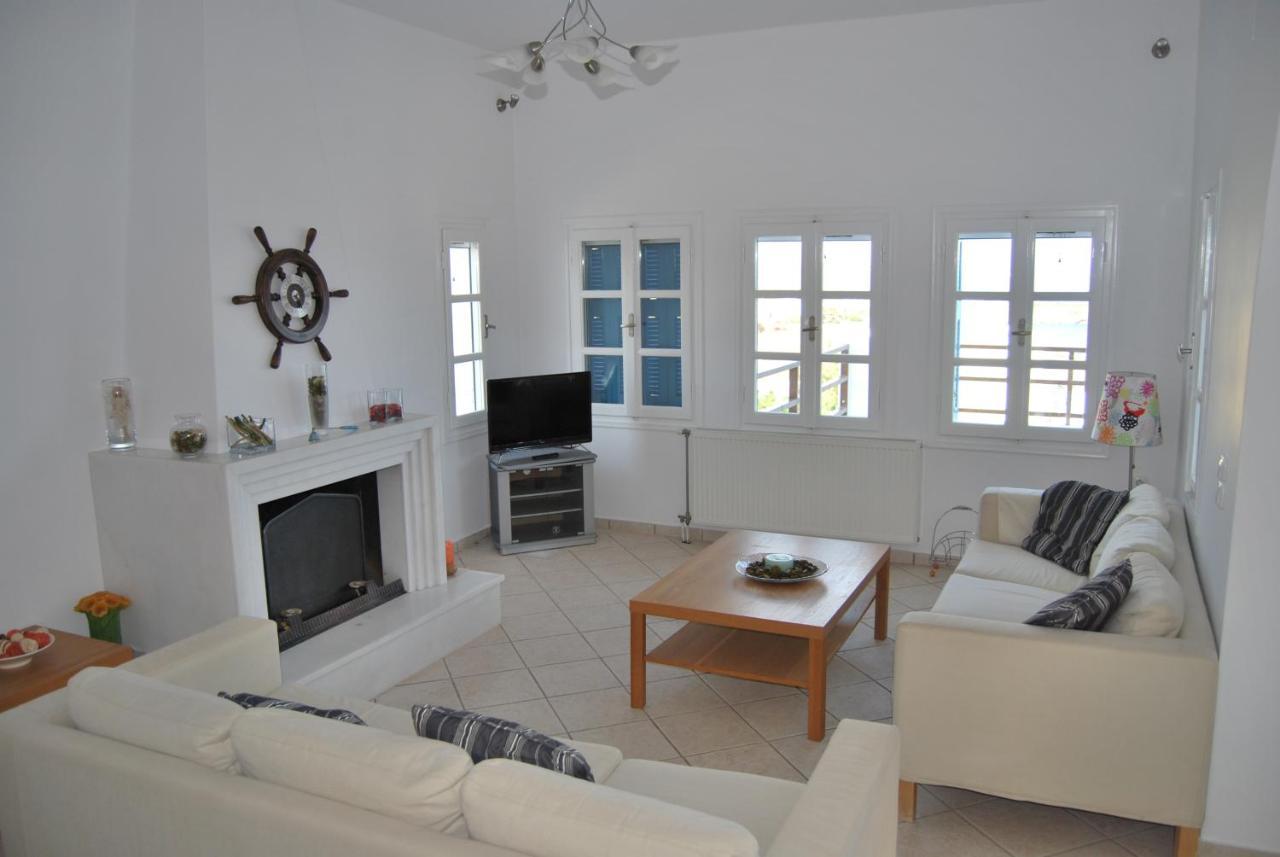 Bay View House Villa Megas Gialos - Nites Bagian luar foto