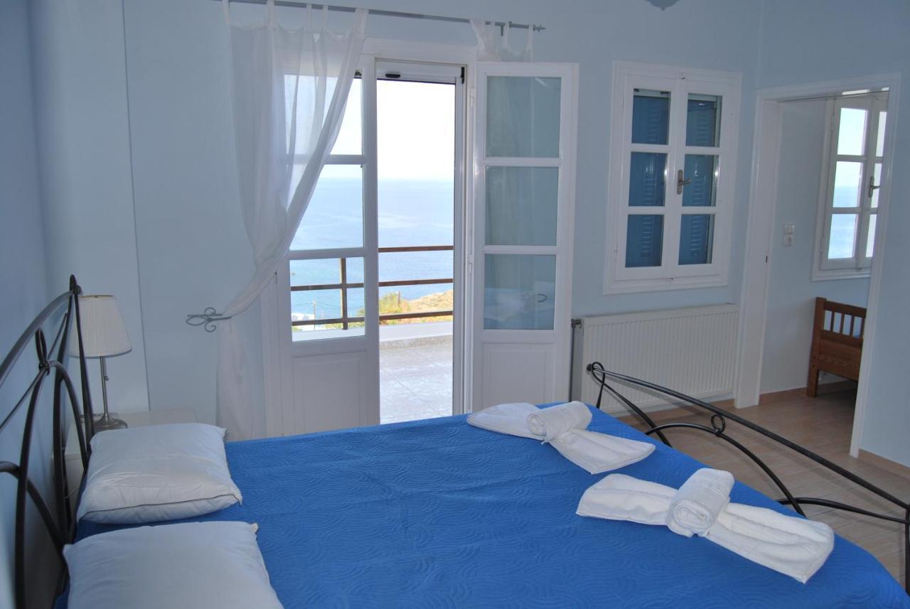 Bay View House Villa Megas Gialos - Nites Bagian luar foto