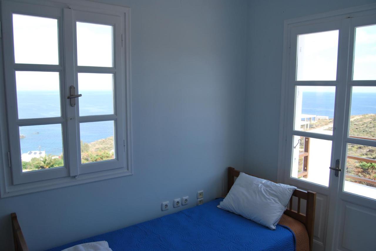 Bay View House Villa Megas Gialos - Nites Bagian luar foto