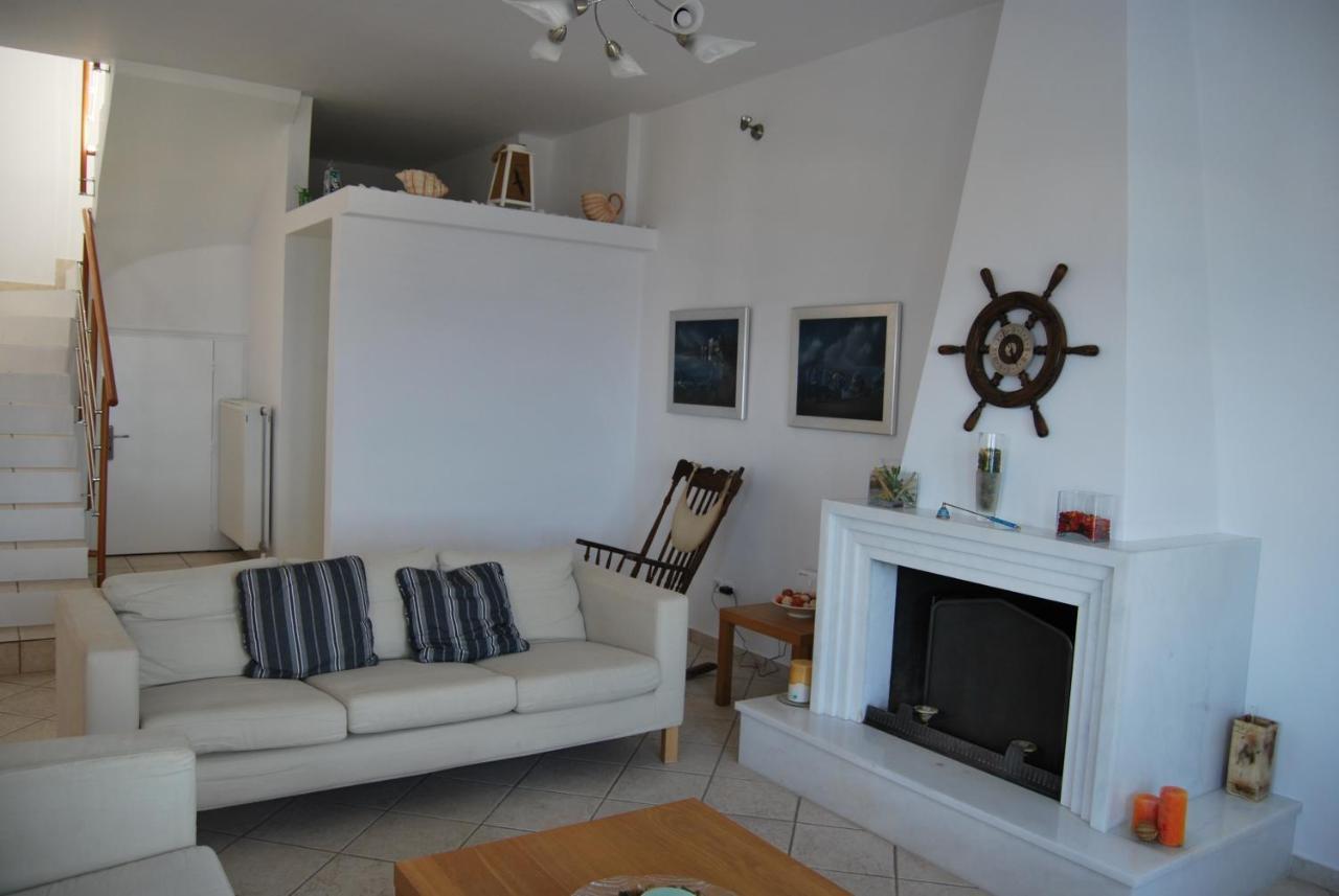Bay View House Villa Megas Gialos - Nites Bagian luar foto
