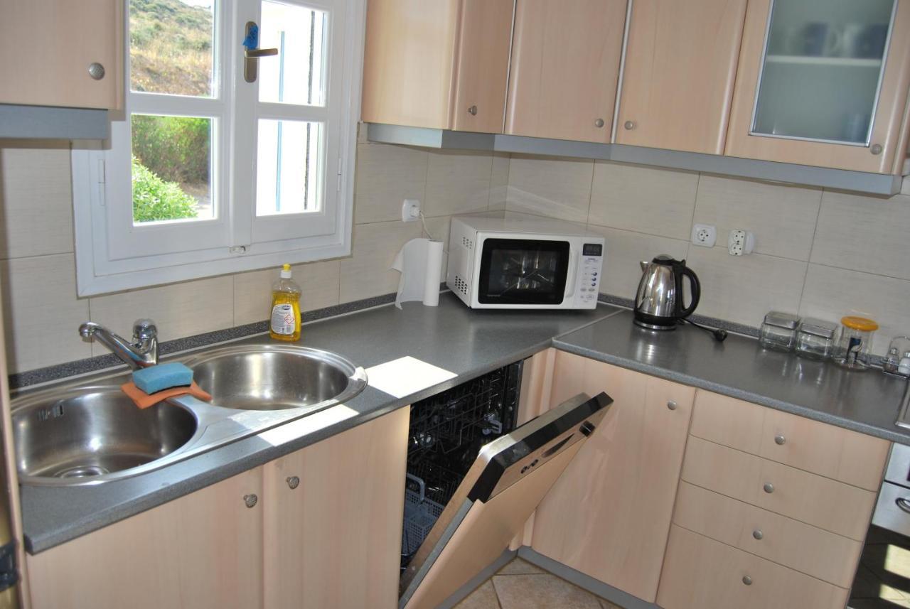 Bay View House Villa Megas Gialos - Nites Bagian luar foto