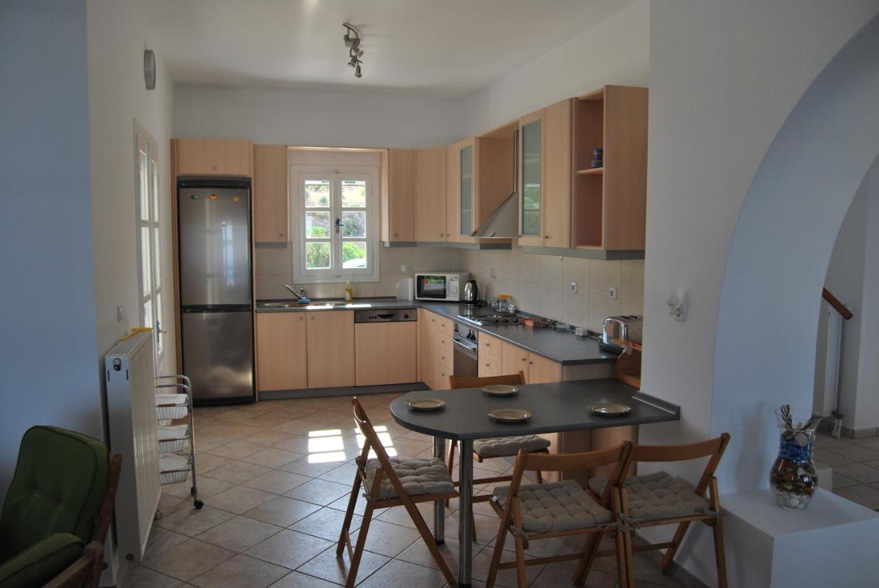 Bay View House Villa Megas Gialos - Nites Bagian luar foto