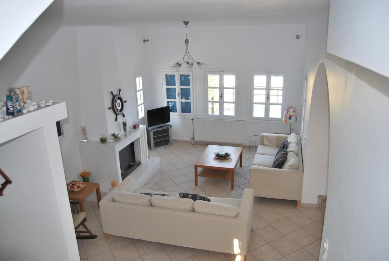 Bay View House Villa Megas Gialos - Nites Bagian luar foto
