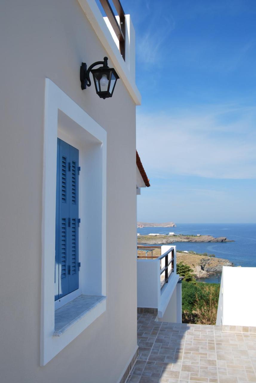 Bay View House Villa Megas Gialos - Nites Bagian luar foto